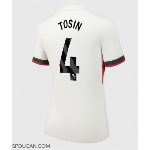 Zenski Nogometni Dres Chelsea Tosin Adarabioyo #4 Gostujuci 2025-26 Kratak Rukav